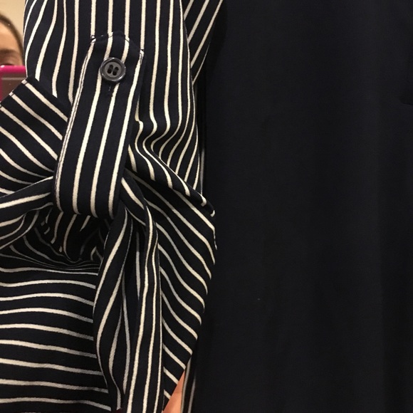 *Last Chance* Loft Navy/White Striped Back XS - Picture 3 of 5